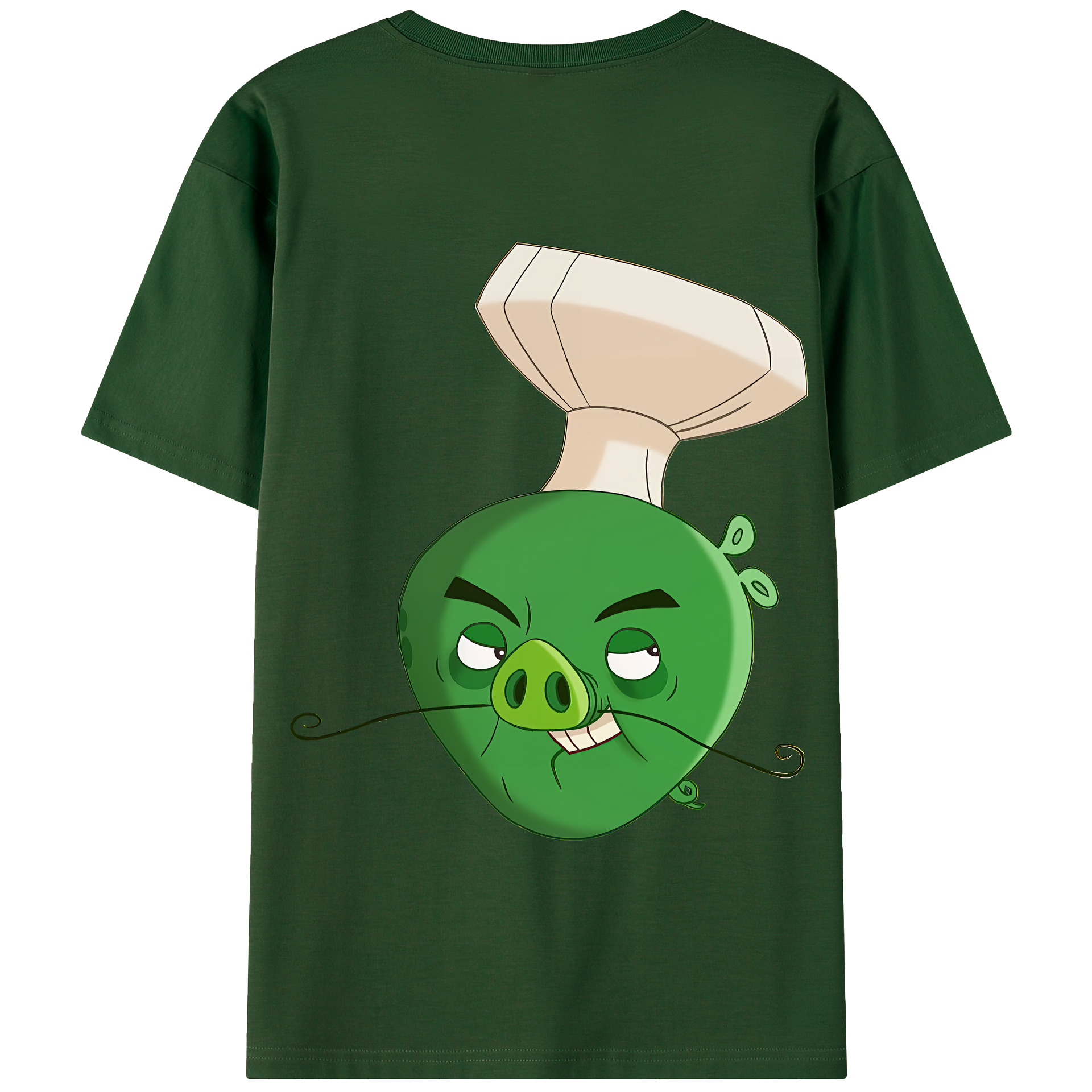 （画像用） Angry Birds アングリーバード 綿100％半袖Tシャツ（背面プリント）